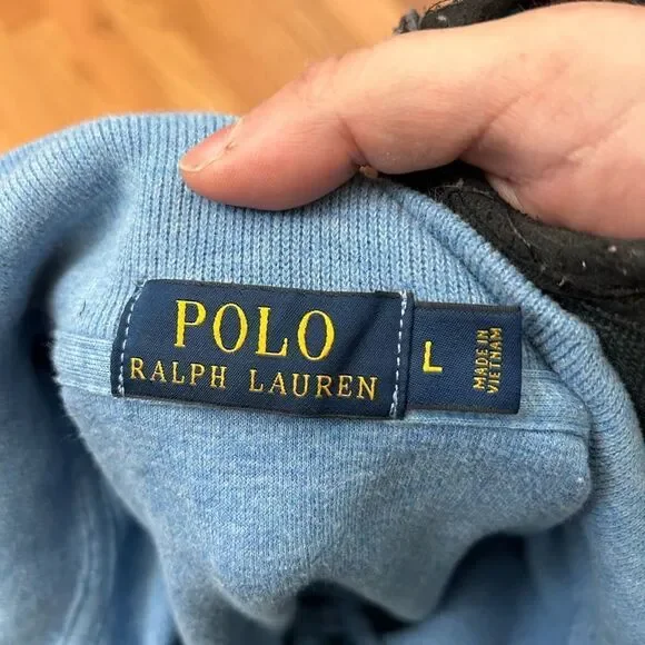 Polo Ralph Lauren Quarter Zip Pullover Sweater - Picture 2 of 3